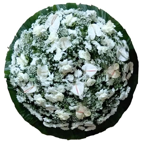Coroa de Flroes para velório Premium B